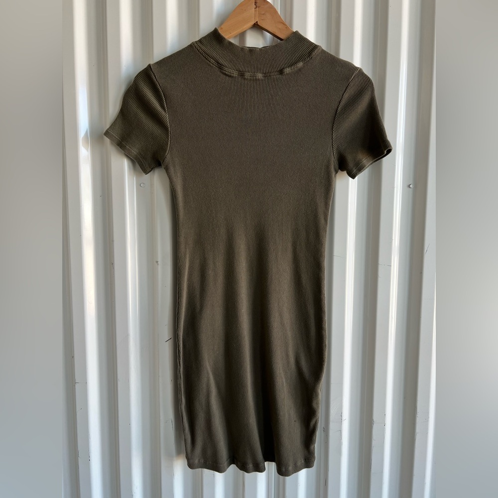 Brandy Melville Ribbed Mini Dress